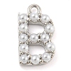 Plastic Imitation Pearl Pendants KK-P230-17P-B-1
