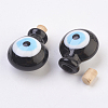 Handmade Lampwork Perfume Bottle Pendants X1-LAMP-P044-H04-2
