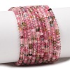 Natural Multicolor Tourmaline Beads Strands G-D110-C02-04-1