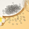 Tarnish Resistant 304 Stainless Steel Open Jump Rings X-STAS-Q186-02-6x0.8mm-5