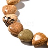 Natural Picture Jasper Beads Strands G-R190-10mm-49-4