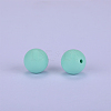 Round Silicone Focal Beads SI-JX0046A-93-5
