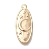 Brass Pendants KK-U038-13G-1