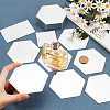 Acrylic Hexagon Mirror Wall Decor DIY-WH0221-30C-3
