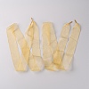 Flat Transparency Polyester Chiffon Shoelaces DIY-WH0265-04J-1