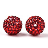 Transparent Resin Rhinestone Graduated Beads RESI-S314-18x20-05-1