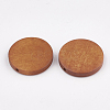 Natural Pear Wood Beads X-WOOD-T009-2.5cm-04-2
