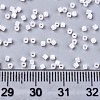 FGB 11/0 Grade A Baking Paint Glass Seed Beads SEED-S030-1142-4