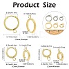 16Pcs 201 Stainless Steel Huggie Hoop Earrings Findings STAS-FS0002-26D-4