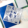 Stainless Steel Cutting Dies Stencils DIY-WH0279-107-5