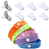 5Pcs 5 Colors Polyester Clothes Organizer Elastic Bands FIND-CN0001-67B-1