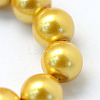 Baking Paint Glass Pearl Bead Strands X-HY-Q003-3mm-31-3