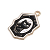 Halloween Alloy Enamel Pendants FIND-I052-01KCG-02-2