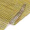 24 Rows Plastic Diamond Mesh Wrap Roll DIY-L049-05J-3