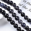 Natural Iolite/Cordierite/Dichroite Beads Strands G-S376-005B-4