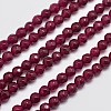 Natural Malaysia Jade Bead Strands X-G-A147-4mm-A09-3