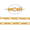 Iron Handmade Chains Figaro Chains Mother-Son Chains X-CHSM005Y-G-5