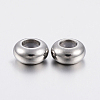 202 Stainless Steel Beads X-STAS-F148-9mm-07P-1