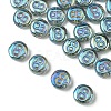 Electroplate Glass Beads EGLA-YW0005-02H-1