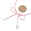 Glass Seed Pendant Necklaces for Women NJEW-MZ00031-05-3
