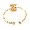 304 Stainless Steel Open Cuff Rings RJEW-K261-02G-Z-3