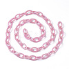 Acrylic Opaque Cable Chains X-PACR-N009-001H-2