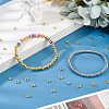   200Pcs 2 Colors Brass Spacer Beads KK-PH0006-56A-5