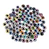 Printed Transparent Glass Cabochons GL-CBAA22A-02-1