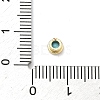 Flat Round Brass Micro Pave Cubic Zirconia Cabochons KK-P345-13G-A08-3