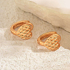 Brass Hoop Earrings YA1685-1-1