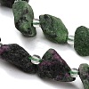 Natural Ruby in Zoisite Beads Strands GG-CBA0B77-A14-03-3
