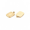 Ion Plating(IP) 304 Stainless Steel Pendant Enamel Settings STAS-N097-151LG-2