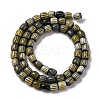 Handmade Lampwork Chevron Beads Strands LAMP-K041-01A-06-3