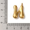 Ion Plating(IP) 304 Stainless Steel Pendants X-STAS-M017-08G-15-3