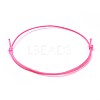 Eco-Friendly Korean Waxed Polyester Cord Bracelet Making BJEW-JB04256-11-3