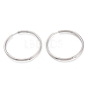 Tarnish Resistant 201 Stainless Steel Huggie Hoop Earrings EJEW-O095-02F-1