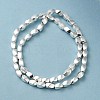 Electroplated Synthetic Non-magnetic Hematite Beads Strands G-Q1009-H02-01-3