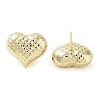 Brass Studs Earrings EJEW-K276-04G-1