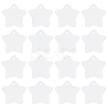 30Pcs Blank Double-sided Heat Transfer Aluminium Pendants DIY-BC0014-63B-1