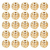 Beebeecraft 30Pcs Alloy Hollow Beads PALLOY-BBC0001-08-1