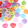 80Pcs Opaque Acrylic Pendants SACR-SP0001-33-1