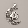 Alloy Hang Snap Base Big Pendants FIND-WH0111-236-1