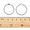 316L Surgical Stainless Steel Hoop Earring Findings LS-X-STAS-D164-01B-4