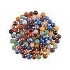 140Pcs 7 Style Natural Mixed Gemstone Round Beads Sets G-CJ0001-48-4