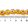 Handmade Millefiori Lampwork Beads Strands LAMP-G164-04D-4