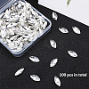 Pointed Back Glass Rhinestone Cabochons RGLA-OC0001-08A-4