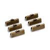 Iron Ribbon Crimp Ends IFIN-S008-AB-NF-1
