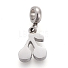 304 Stainless Steel Charms STAS-F259-011P-1