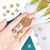 SUNNYCLUE 16Pcs 4 Styles 304 Stainless Steel Charms STAS-SC0002-64-3