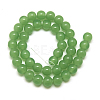 Imitation Jade Glass Beads Strands GR10mm67Y-2